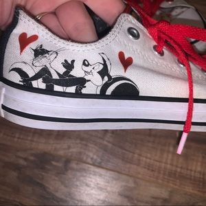 converse with heart kids
